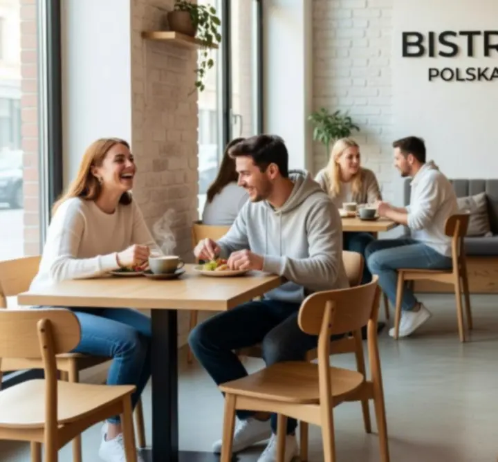 Nowoczesne bistro i kawiarnia