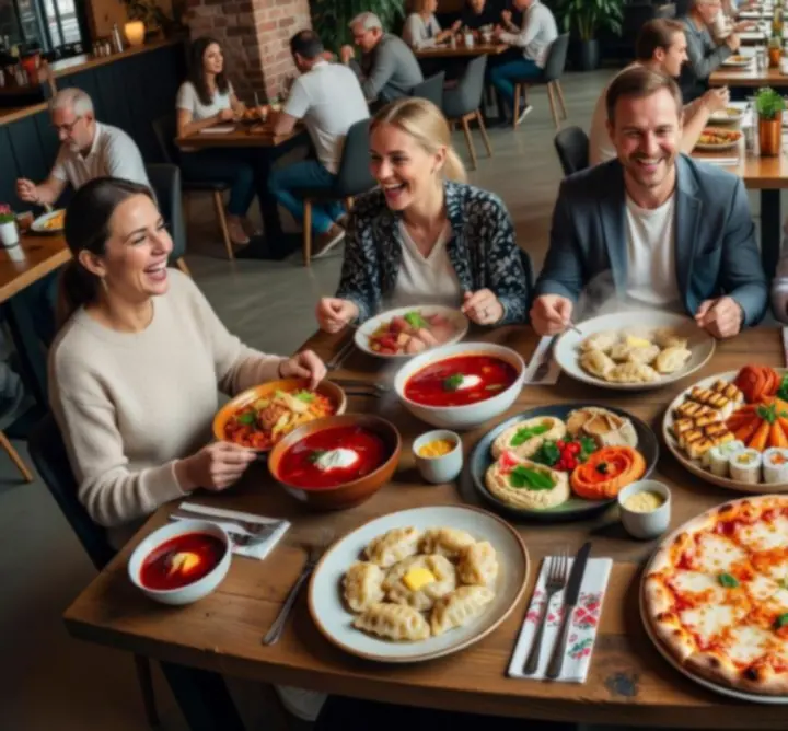 Przegląd różnych kuchni świata serwowanych w restauracjach