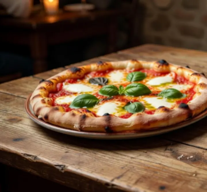 Pizza i makarony w restauracji włoskiej